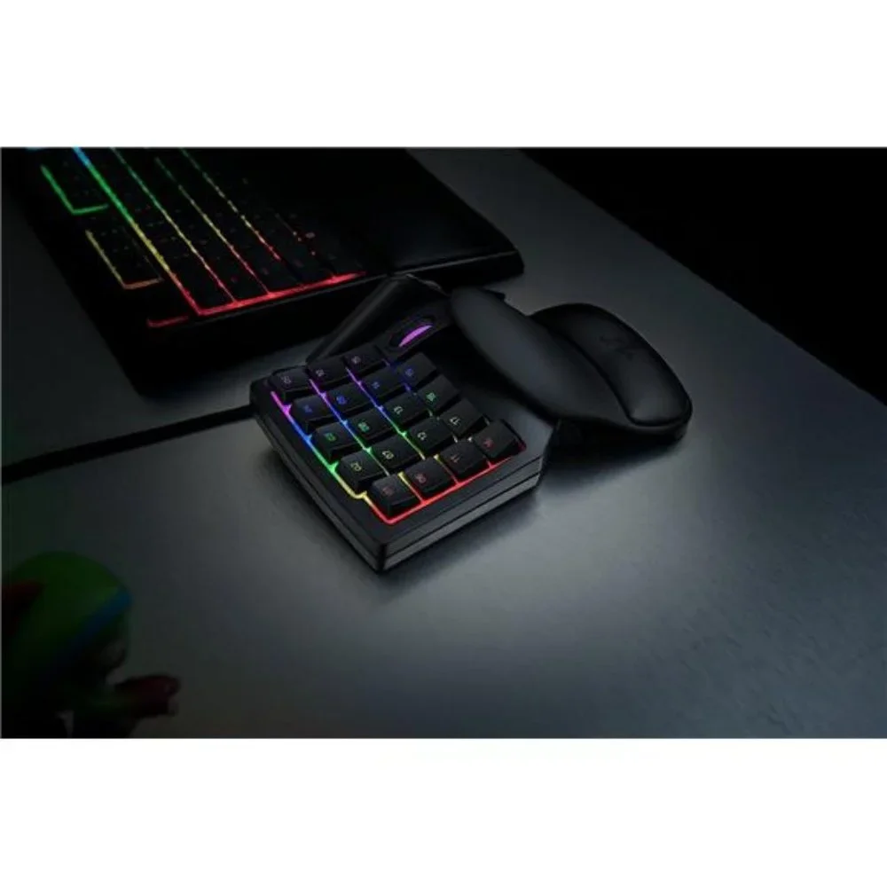 Razer Tartarus V2 Gaming Keypad:Mecha-Membrane Key Switches-One Handed Keyboard